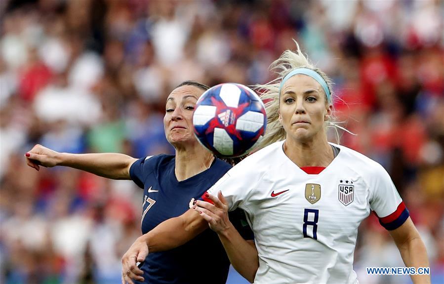 (SP)FRANCE-PARIS-FIFA WOMEN'S WORLD CUP-QUARTERFINAL-FRA VS USA