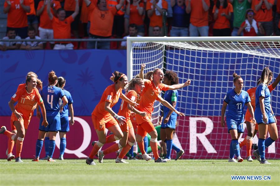 (SP)FRANCE-VALENCIENNES-SOCCER-FIFA WOMEN'S WORLD CUP-QUARTERFINAL-ITA VS NED