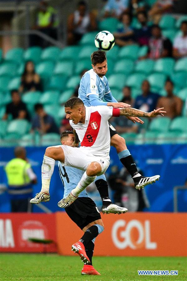 (SP)BRAZIL-SALVADOR-FOOTBALL-COPA AMERICA 2019-PERU VS URUGUAY