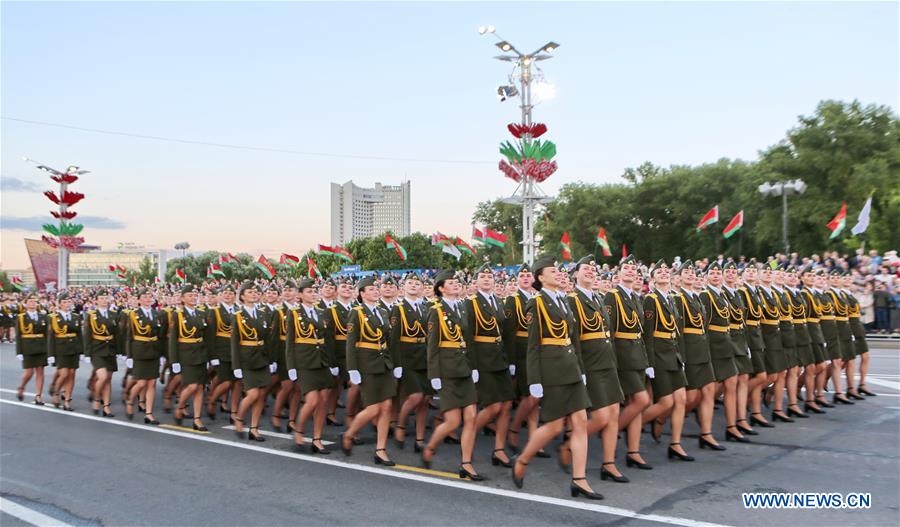 BELARUS-MINSK-INDEPENDENCE DAY-MILITARY PARADE