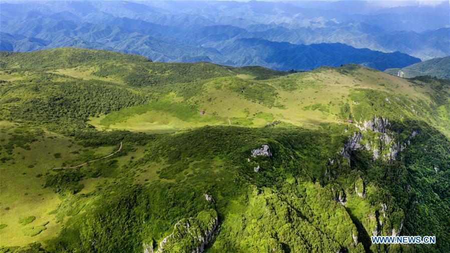 CHINA-SHAANXI-HANZHONG-ZIBAI MOUNTAIN-SCENERY (CN)