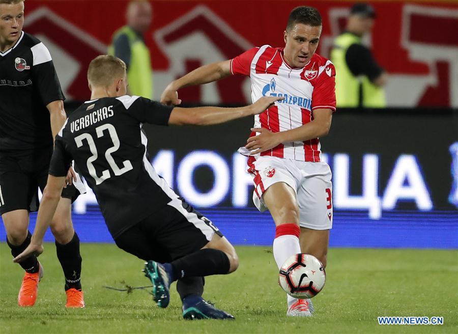 (SP)SERBIA-BELGRADE-FOOTBALL-UEFA-CRVENA ZVEZDA VS SUDUVA