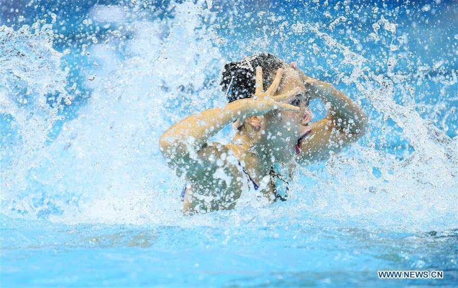 (SP)SOUTH KOREA-GWANGJU-FINA WORLD CHAMPIONSHIPS-ARTISTIC SWIMMING