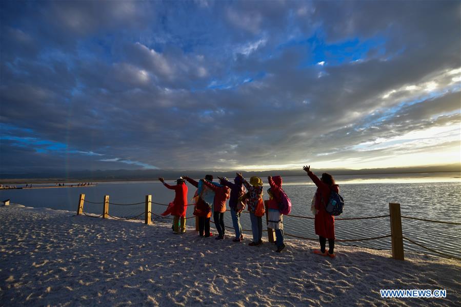 CHINA-QINGHAI-HAIXI-CAKA SALT LAKE-TOURISM (CN)