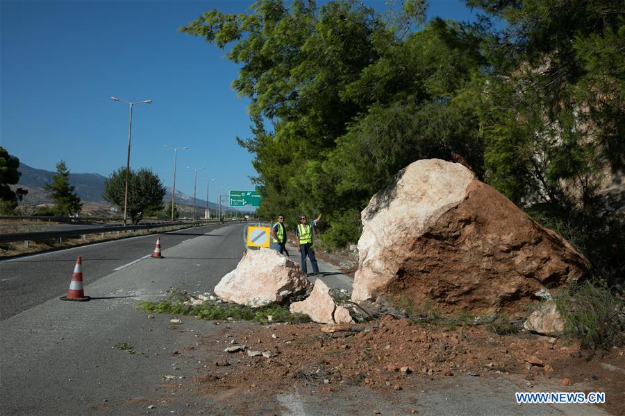 GREECE-ATHENS-EARTHQUAKE