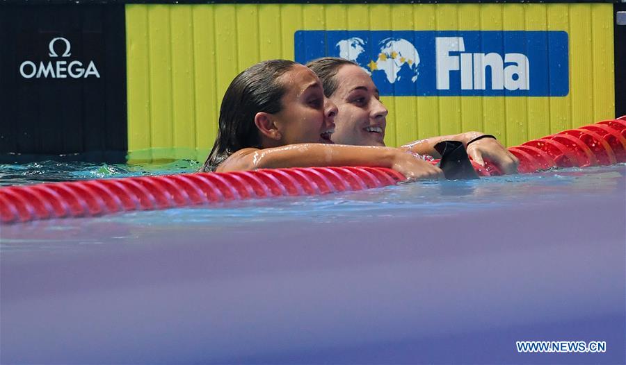 (SP)SOUTH KOREA-GWANGJU-FINA WORLD CHAMPIONSHIPS-SWIMMING-DAY 3