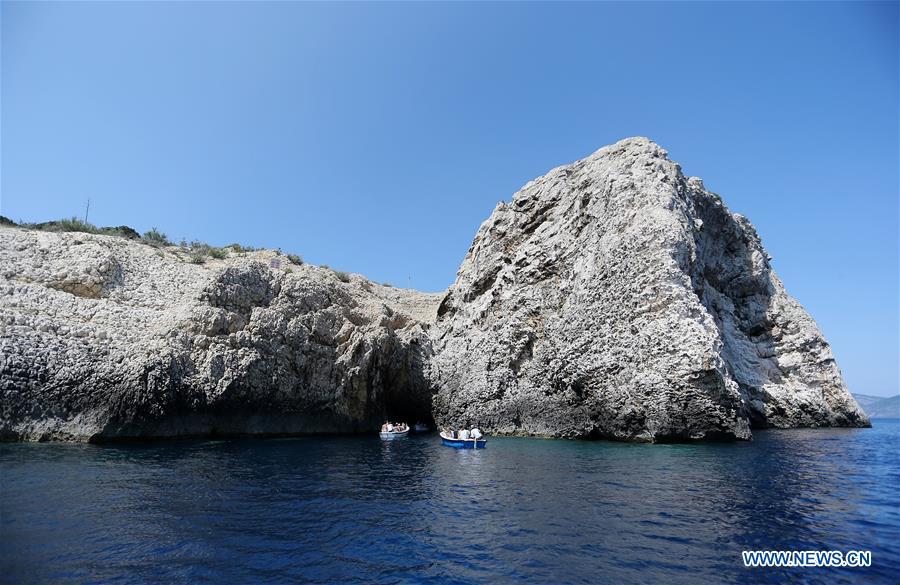 CROATIA-BISEVO ISLAND-BLUE CAVE