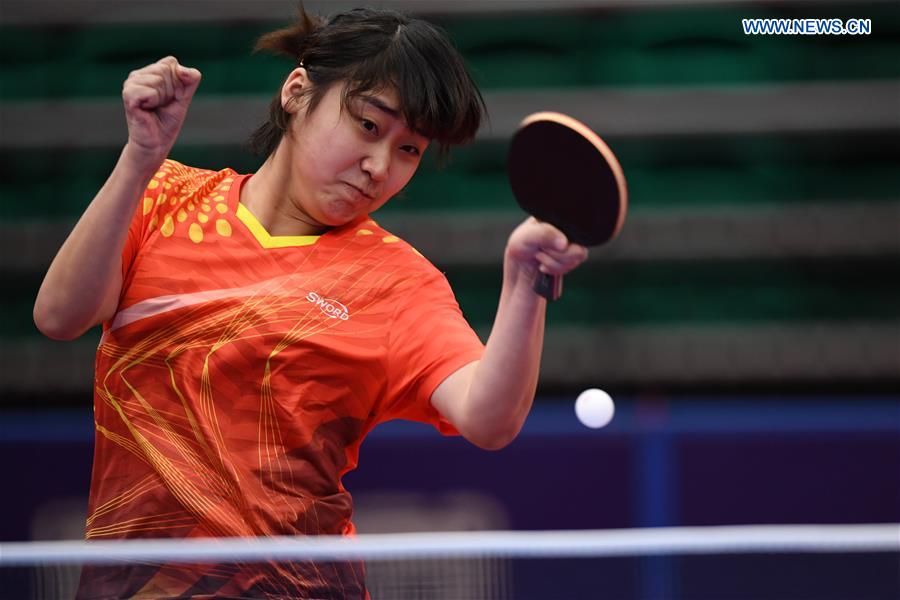 (SP)CHINA-SHANXI-TAIYUAN-2ND YOUTH GAMES-TABLE TENNIS (CN)