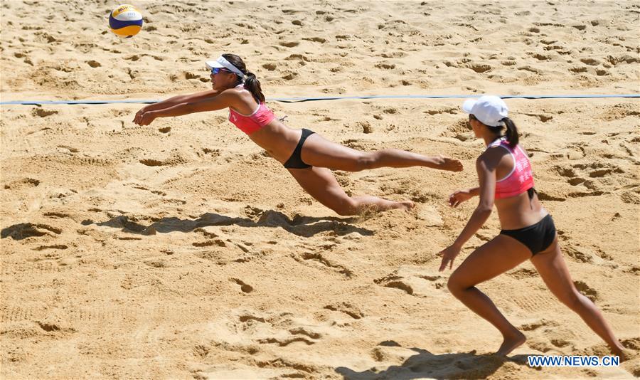 (SP)CHINA-TAIYUAN-2ND YOUTH GAMES-BEACH VOLLEYBALL (CN)