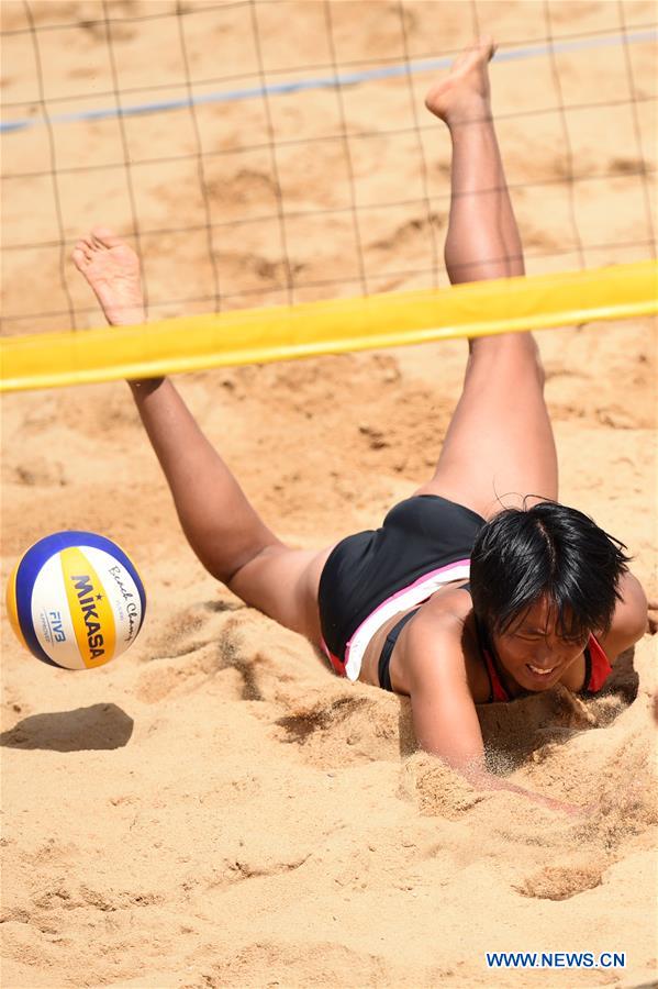 (SP)CHINA-TAIYUAN-2ND YOUTH GAMES-BEACH VOLLEYBALL (CN)