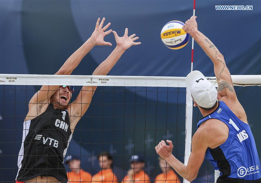 (SP)RUSSIA-MOSCOW-BEACH VOLLEYBALL-FIVB WORLD TOUR