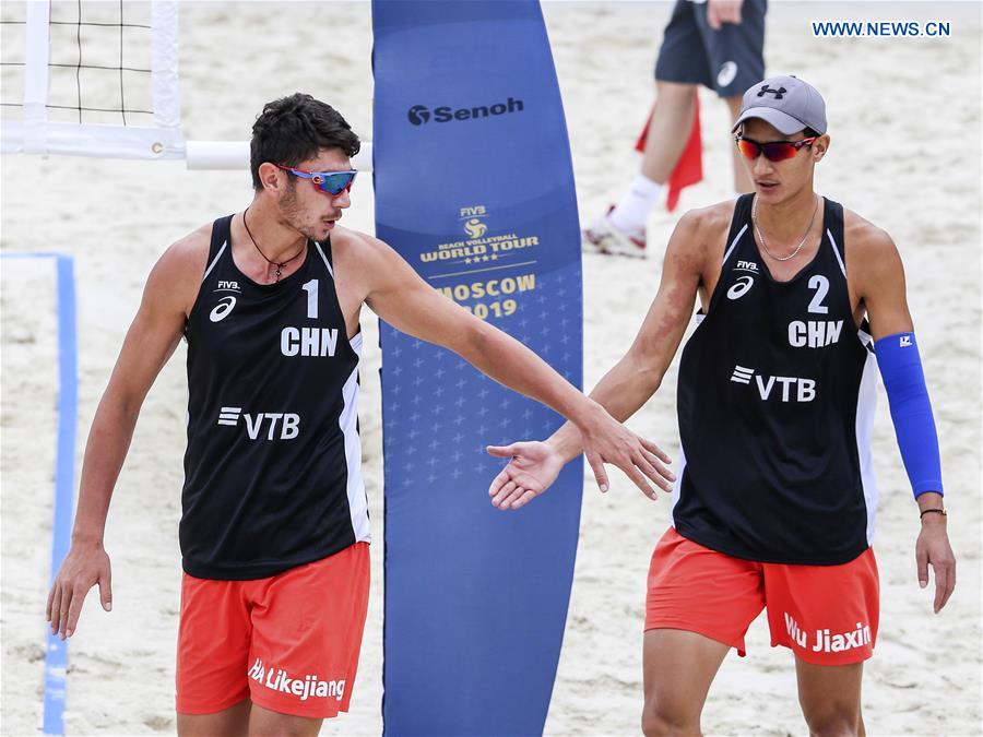 (SP)RUSSIA-MOSCOW-BEACH VOLLEYBALL-FIVB WORLD TOUR