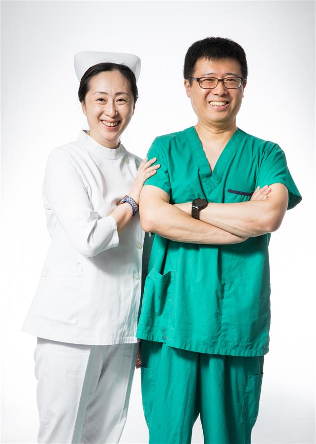 (FOCUS)CHINA-BEIJING-MEDICAL WORKERS' DAY-PHYSICIAN COUPLE (CN)