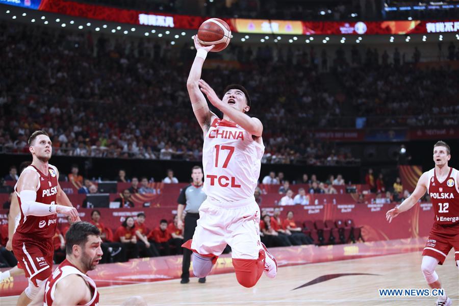 (SP)CHINA-BEIJING-BASKETBALL-FIBA WORLD CUP-GROUP A-CHN VS POL(CN)