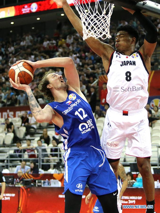 (SP)CHINA-SHANGHAI -BASKETBALL-FIBA WORLD CUP-GROUP E-JPN VS CZE(CN)