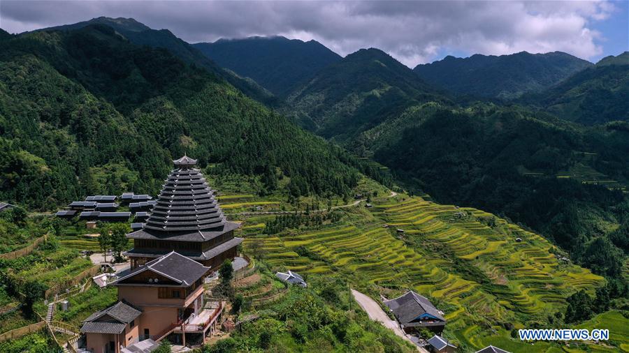 CHINA-GUANGXI-RONGSHUI-AUTUMN SCENERY(CN)