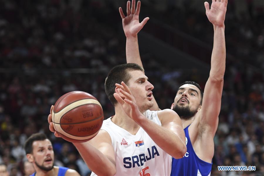 (SP)CHINA-BEIJING-BASKETBALL-FIBA WORLD CUP-CZE VS SRB (CN)