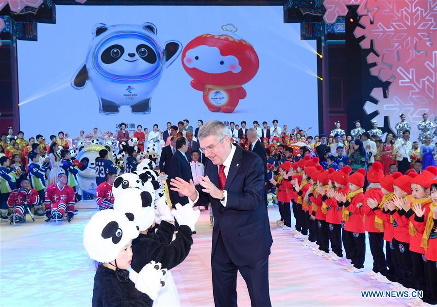 (SP)CHINA-BEIJING-2022 OLYMPIC AND PARALYMPIC WINTER GAMES MASCOTS-LAUNCH (CN)