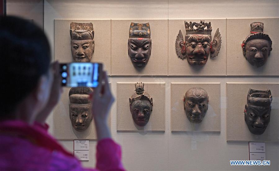 CHINA-JIANGXI-NANFENG-MASKS-EXHIBITION (CN)