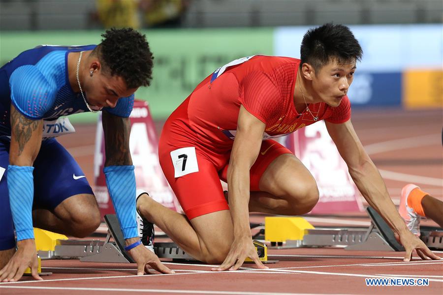 (SP)QATAR-DOHA-IAAF WORLD ATHLETICS CHAMPIONSHIPS-MEN'S 100M