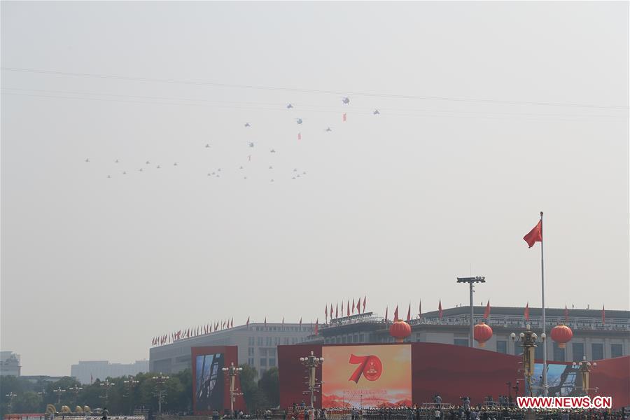 (PRC70Years)CHINA-BEIJING-NATIONAL DAY-CELEBRATIONS (CN)