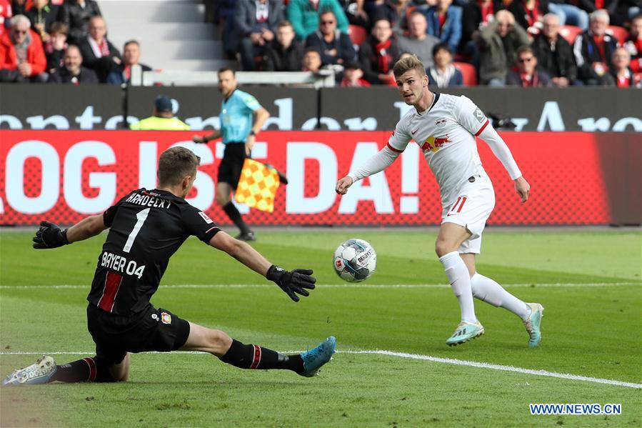 (SP)GERMANY-LEVERKUSEN-SOCCER-BUNDESLIGA-LEVERKUSEN VS LEIPZIG