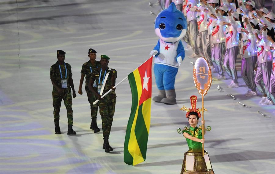 (SP)CHINA-WUHAN-7TH MILITARY WORLD GAMES-OPENING CEREMONY