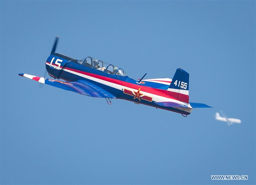 (SP)CHINA-WUHAN-7TH MILITARY WORLD GAMES-AERONAUTICAL PENTATHLON-FLYING CONTEST