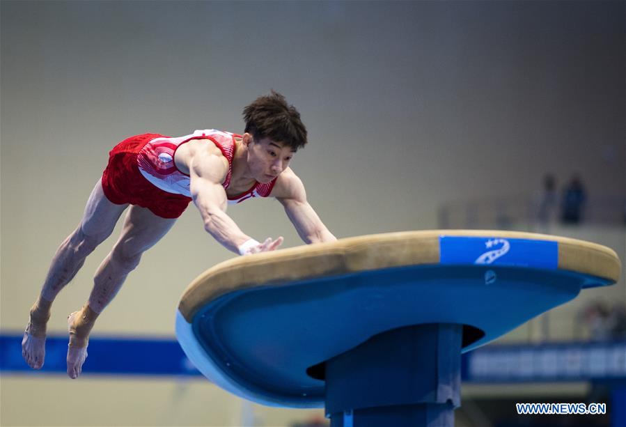 (SP)CHINA-WUHAN-7TH MILITARY WORLD GAMES-ARTISTIC GYMNASTICS