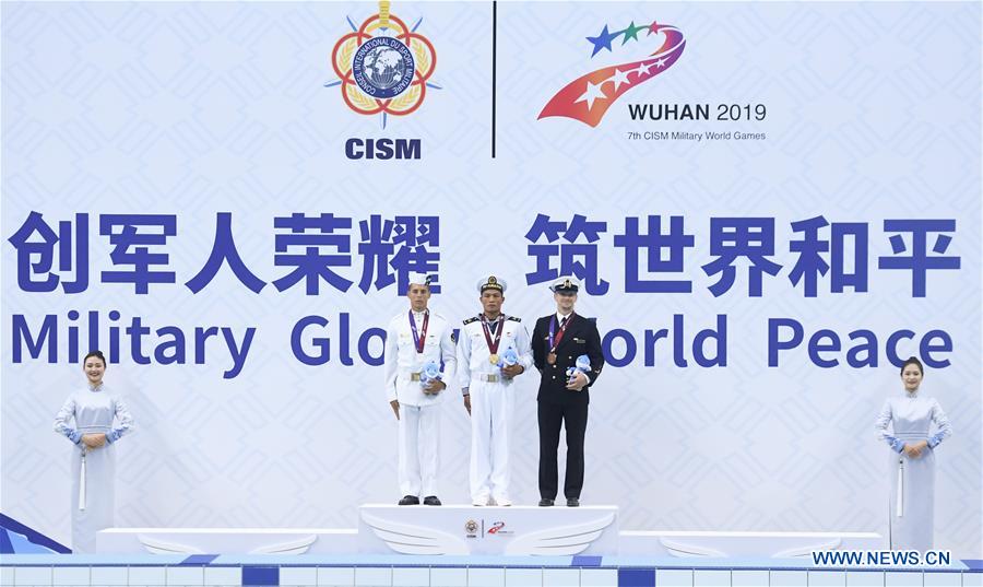 (SP)CHINA-WUHAN-7TH MILITARY WORLD GAMES-NAVAL PENTATHLON