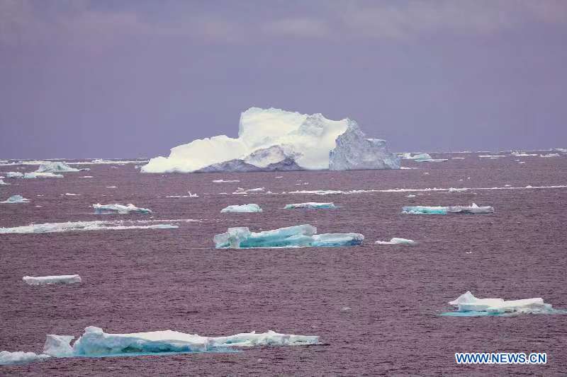 (EyesonSci) CHINA-XUELONG 2-ANTARCTIC RESEARCH EXPEDITION-FLOATING ICE AREA (CN)