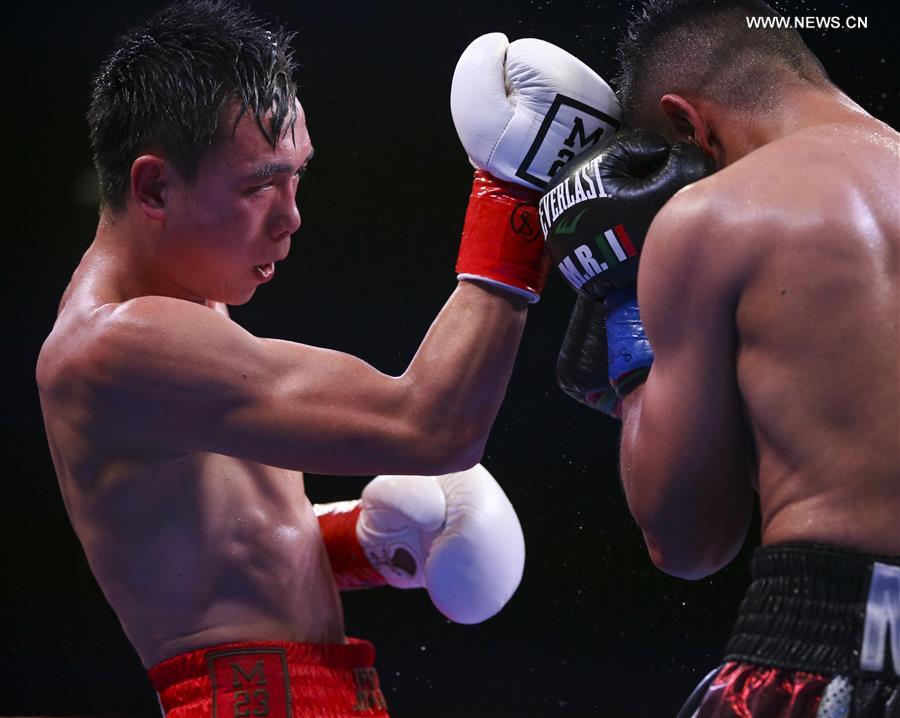 (SP)U.S.-INDIO-BOXING-WBA-FEATHERWEIGHT-XU CAN