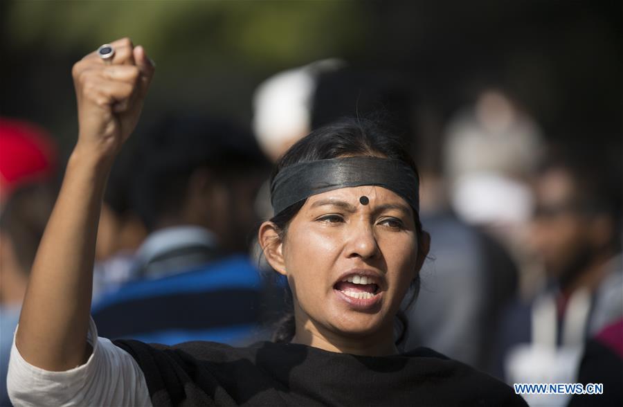 INDIA-NEW DELHI-RAPE-AND-MURDER CASE-PROTEST