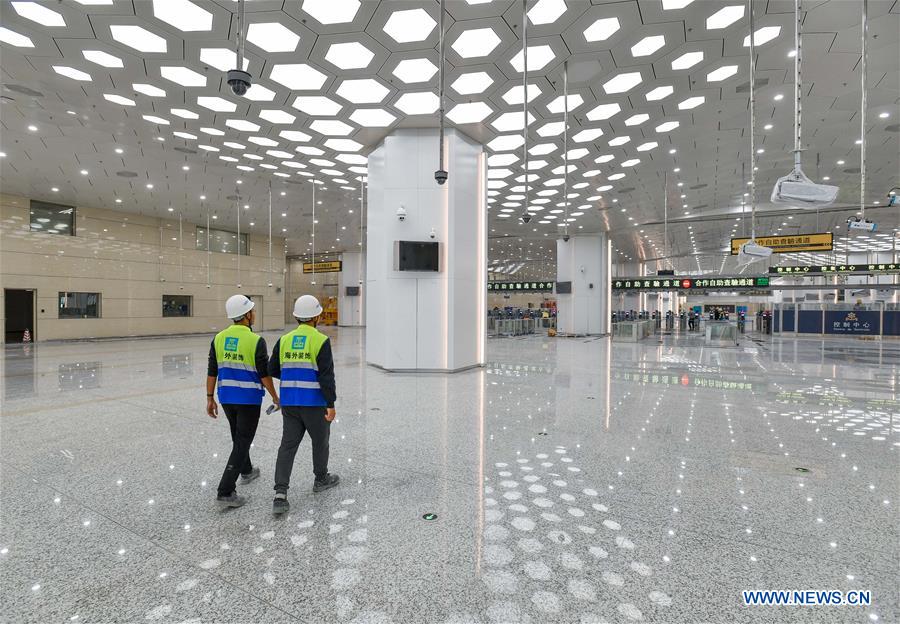 CHINA-MACAO-ZHUHAI-NEW HENGQIN PORT-CUSTOMS-BORDER CROSSING (CN)