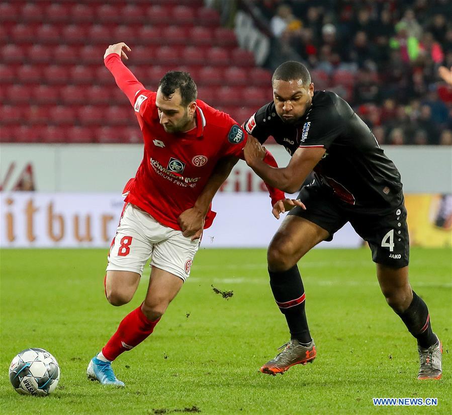 (SP)GERMANY-MAINZ-FOOTBALL-BUNDESLIGA-LEVERKUSEN VS MAINZ