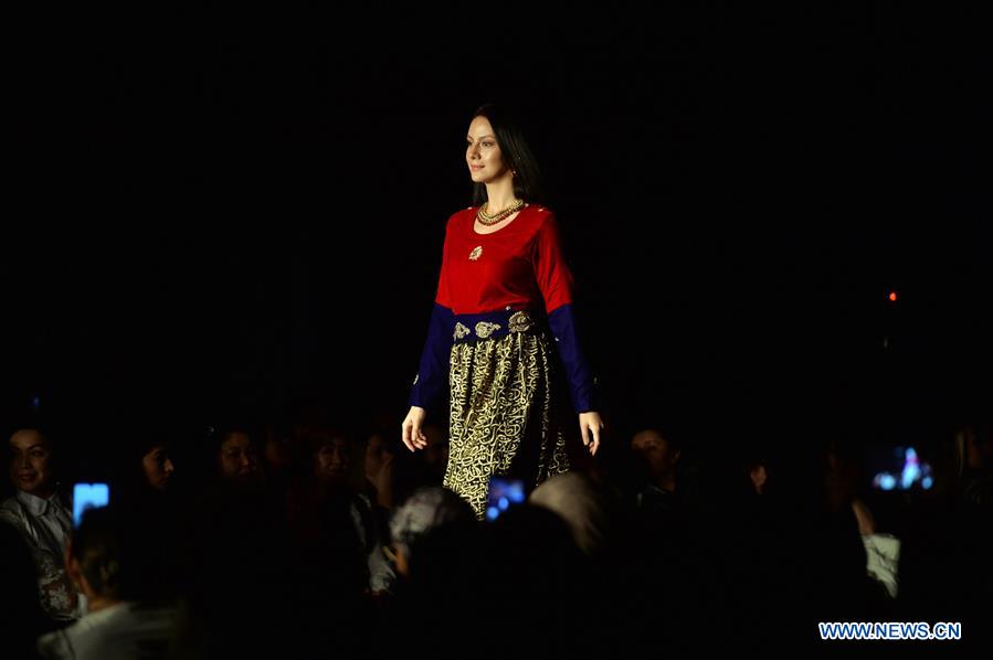 TURKEY-ANKARA-FASHION WEEK-TRADITIONAL DRESSES