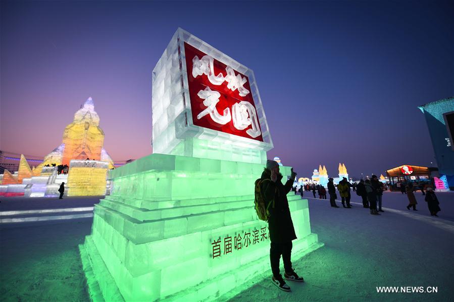 CHINA-HARBIN-ICE AND SNOW FESTIVAL-OPENING(CN)