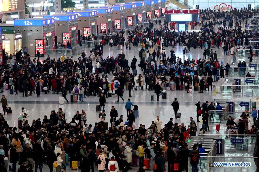 CHINA-SPRING FESTIVAL-TRAVEL RUSH-START (CN)