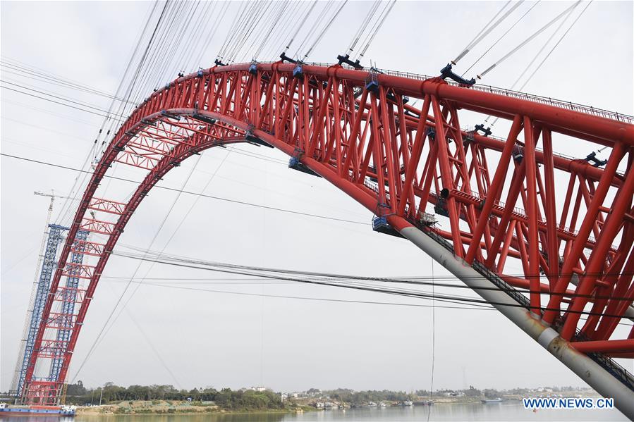 CHINA-GUANGXI-GUIGANG-THIRD PINGNAN BRIDGE-CONSTRUCTION (CN)