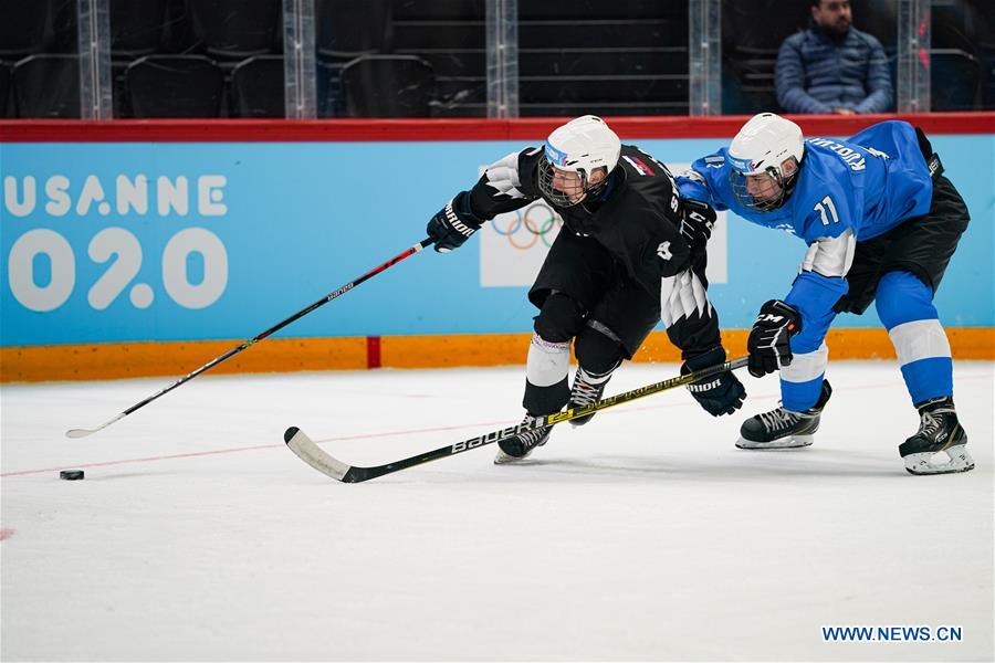 (SP)SWITZERLAND-LAUSANNE-WINTER YOG-ICE HOCKEY-MEN'S 3-ON-3