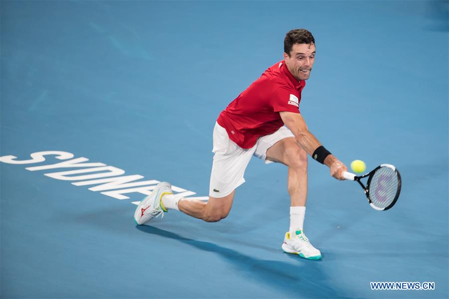 (SP)AUSTRALIA-SYDNEY-TENNIS-ATP CUP-SEMIFINAL