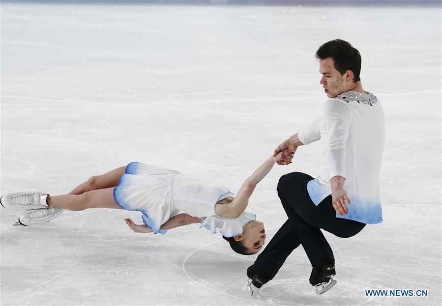 (SP)SWITZERLAND-LAUSANNE-WINTER YOG-FIGURE SKATING-PAIR SKATING FREE SKATING