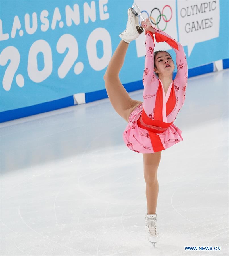 (SP)SWITZERLAND-LAUSANNE-WINTER YOG-FIGURE SKATING-WOMEN'S SINGLES SKATING