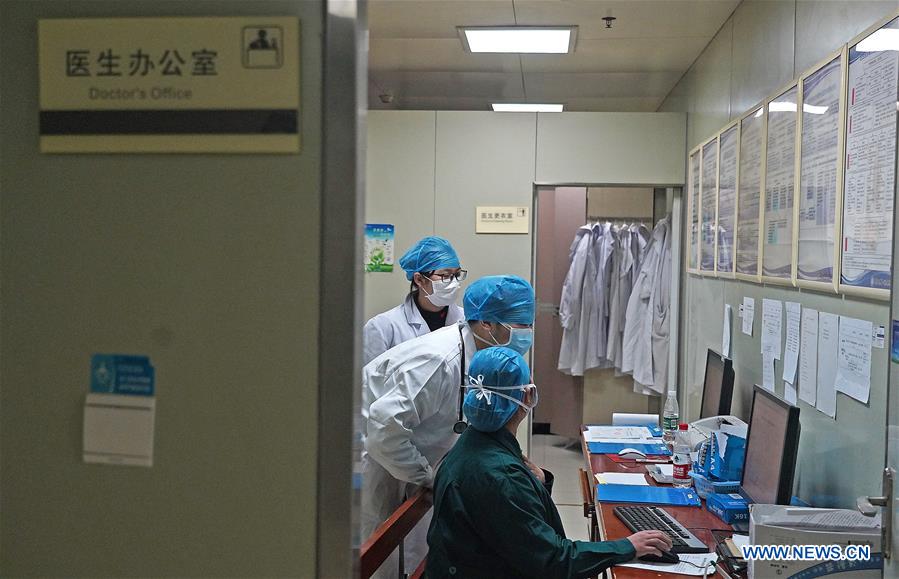 CHINA-JIANGXI-NANCHANG-MEDICAL STAFF-CHINESE LUNAR NEW YEAR (CN)