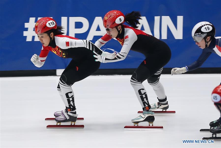 (SP)THE NETHERLANDS-DORDRECHT-ISU WORLD CUP-SHORT TRACK