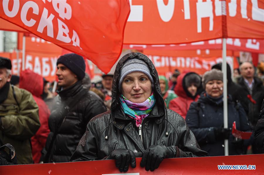 RUSSIA-MOSCOW-DEFENDER OF THE FATHERLAND DAY-PARADE