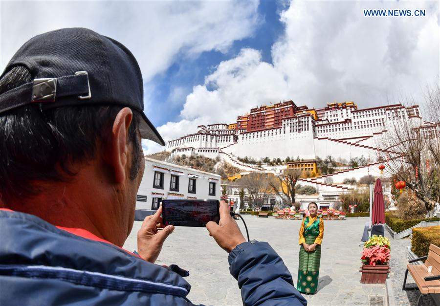 CHINA-TIBET-LHASA-POTALA PALACE-LIVESTREAM TOUR (CN)