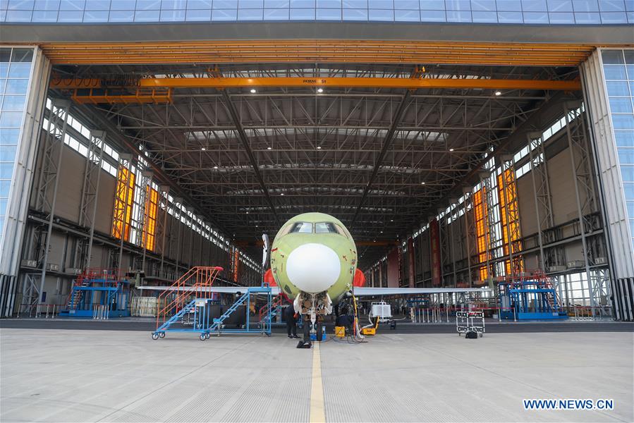 CHINA-SHANGHAI-REGIONAL AIRCRAFT-ARJ21-PRODUCTION RESUMPTION (CN)