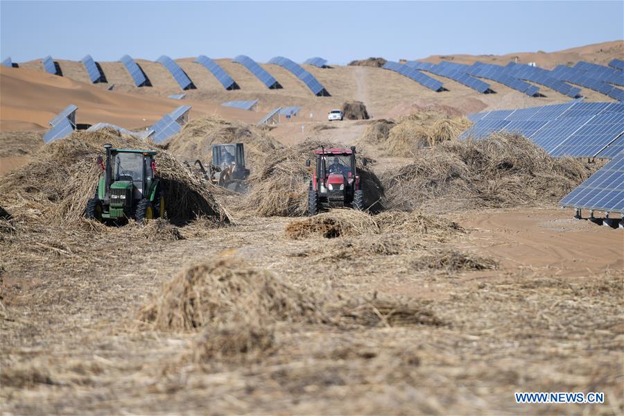 CHINA-INNER MONGOLIA-KUBUQI DESERT-DESERTIFICATION CONTROL (CN)