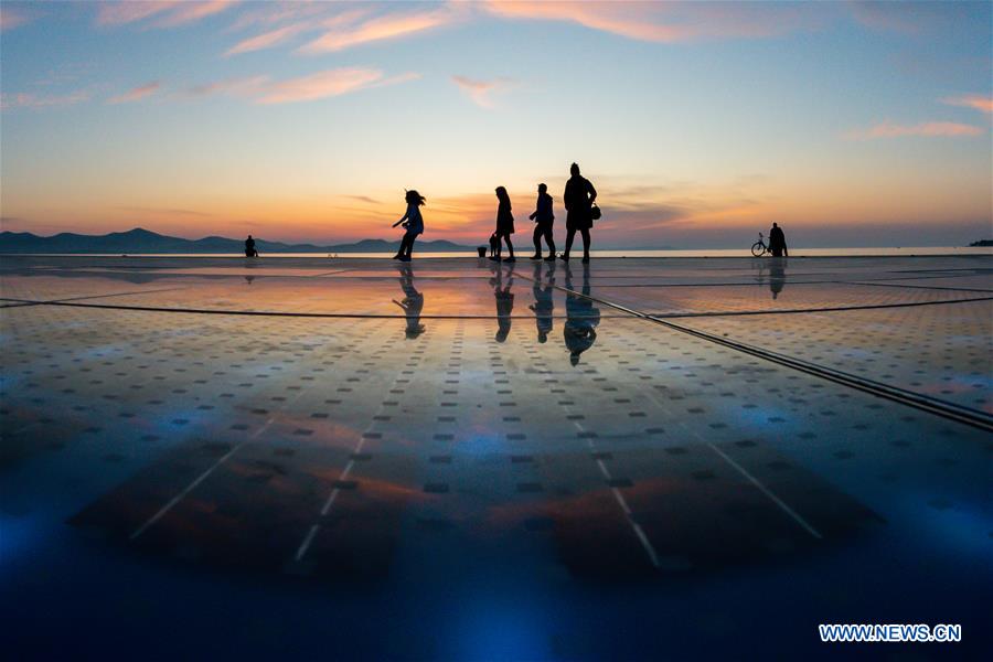 CROATIA-ZADAR-SUNSET